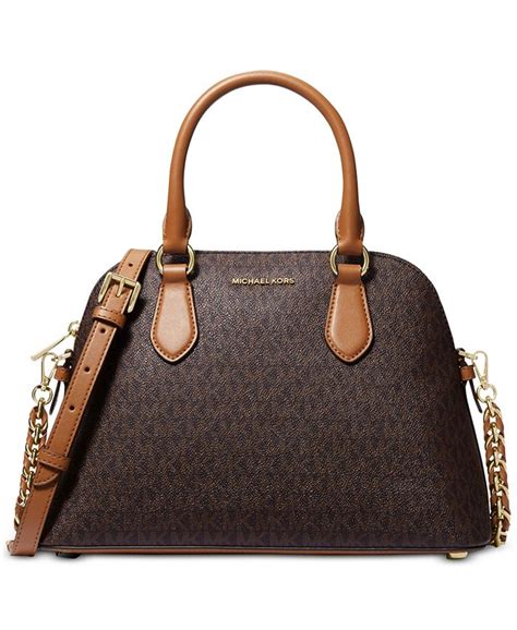 michael kors veronica satchel|Michael Kors Veronica Medium Logo Dome Satchel .